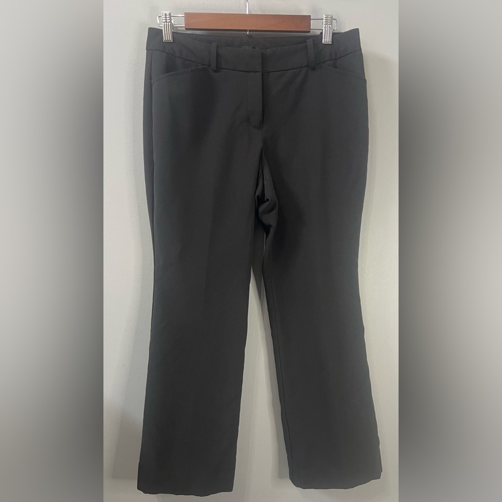 Worthington Modern Fit Black Dress Pants 6P Short Petite Career Office Trouser